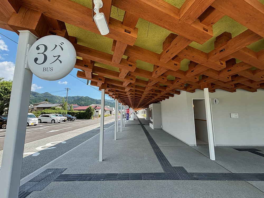 木造非住宅の事例「南阿蘇鉄道高森駅」